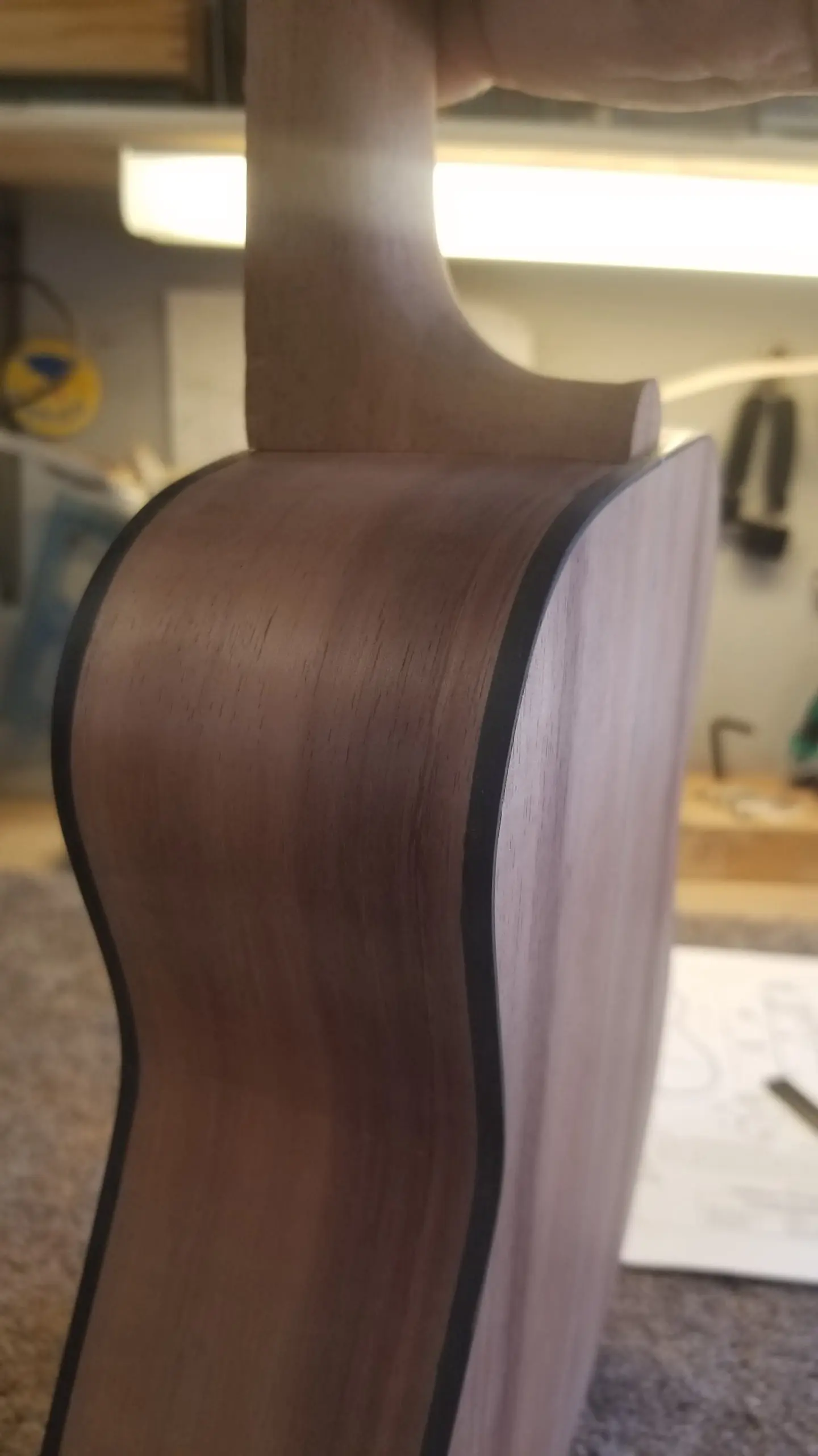 Bearclaw Spruce Koa Ukulele Front