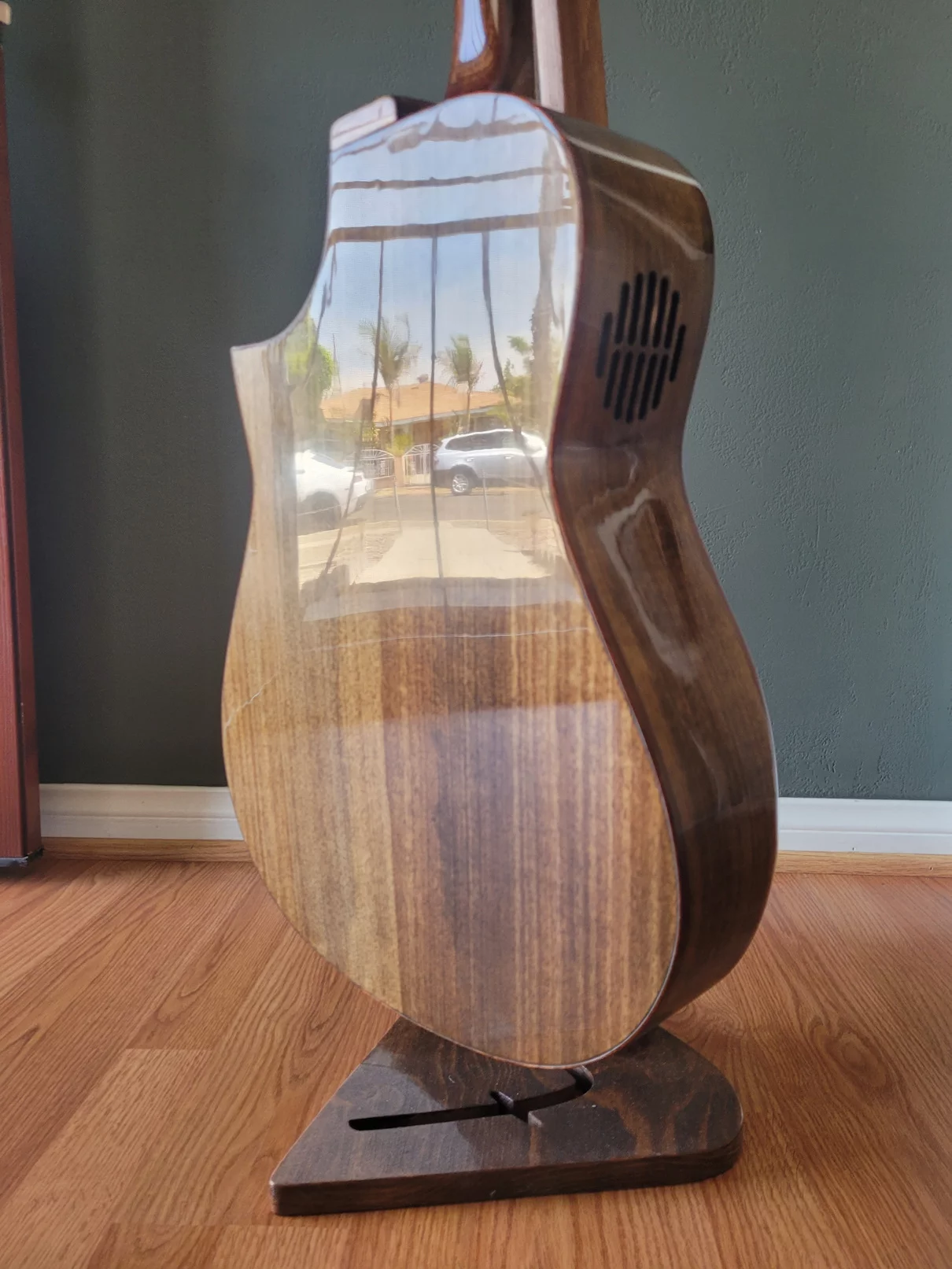 G15 Mango Spruce Guitar Back