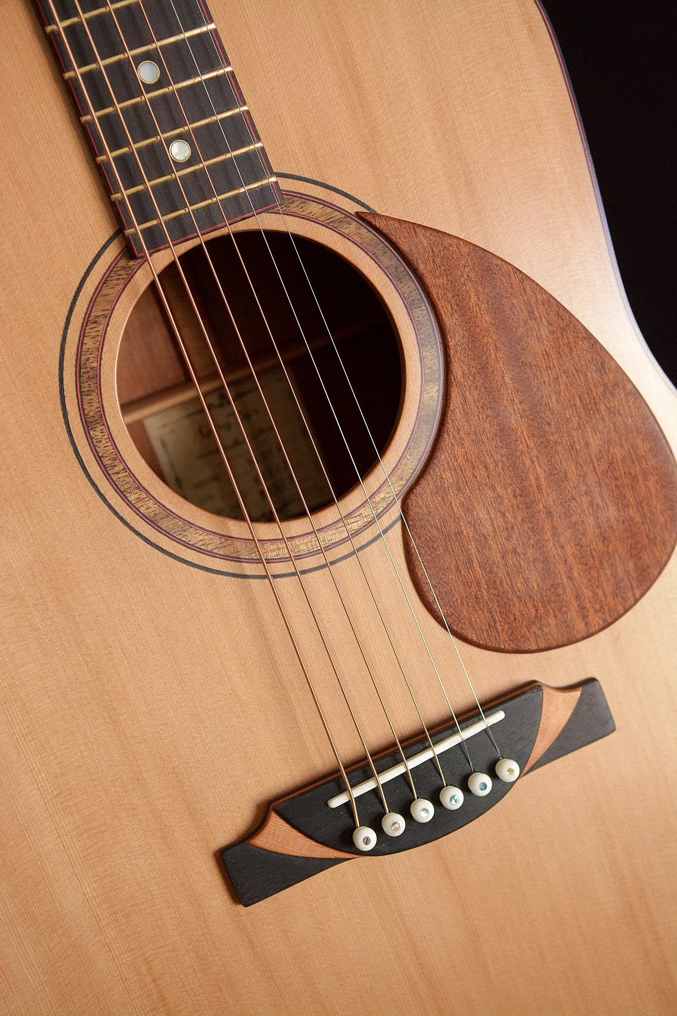G23 Front Pickguard Soundhole Close-up