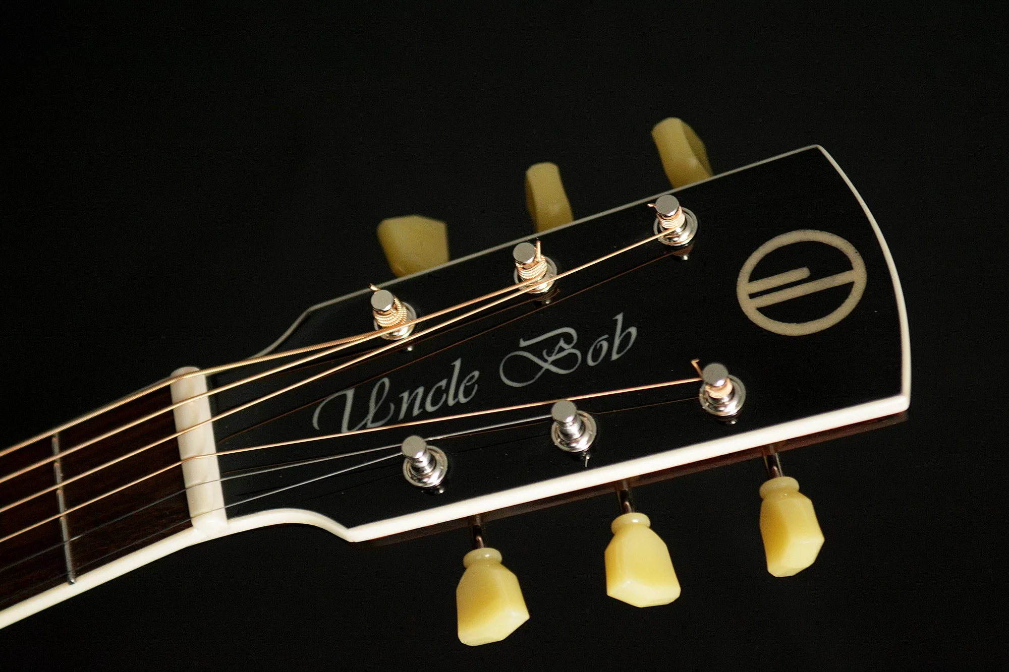 G17 Guitar Inlays on Ebony wood
