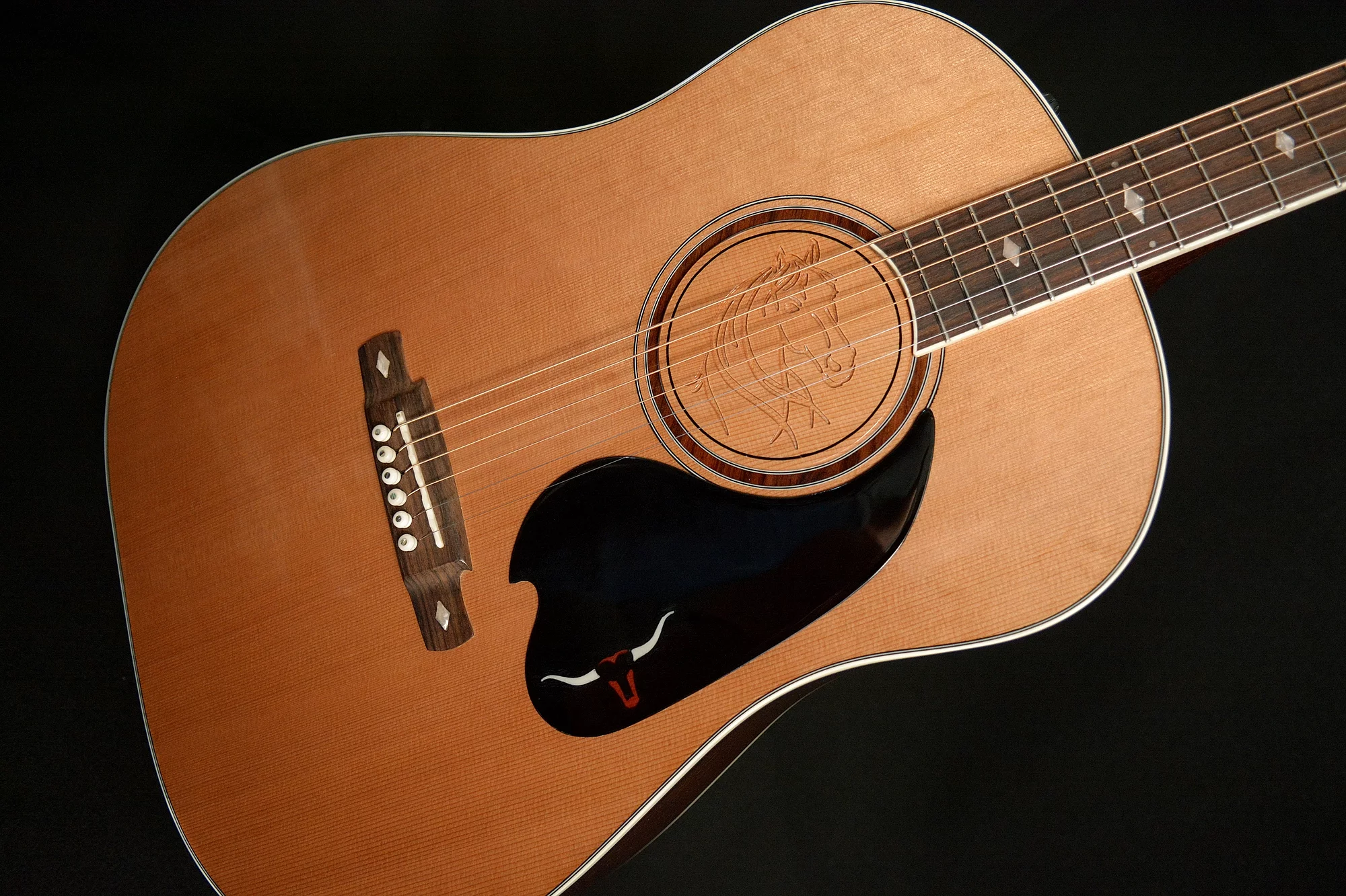 G17 Cedar Top Custom Pickguard Soundhole Cover