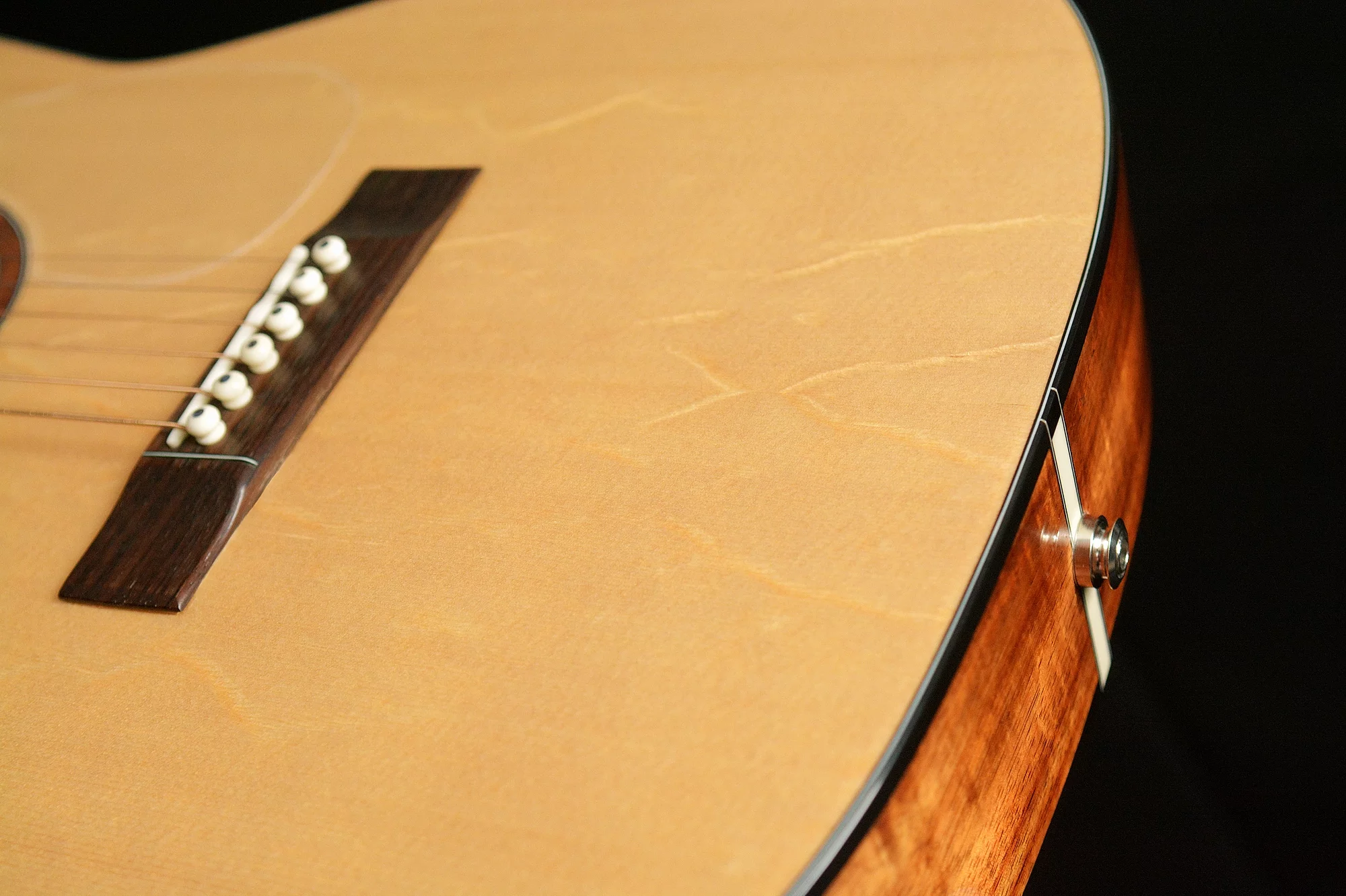 G9 Bearclaw Spruce Koa Guitar Tail Graft